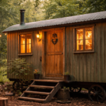 Shepherds hut holiday UK